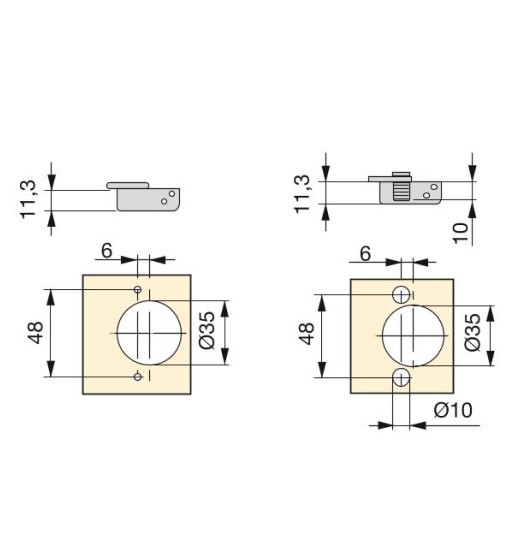 ΜΕΝΤΕΣΕΣ EMUCA ΚΟΥΜΠΩΤΟΣ ΑΚΡΑΙΟΣ INOX ΜΕ ΤΑΚΑΚΙ ΔΙΠΛΗ ΡΥΘΜΙΣΗ