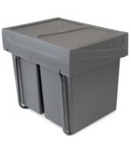 ΔΟΧΕΙΟ EMUCA 8199423 ΣΕΤ 2ΤΜΧ ΣΥΡΟΜΕΝΑ ΑΝΑΚΥΚΛΩΣΗΣ ΑΝΘΡΑΚΙ 2X20L