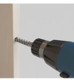 PUSH LATCH EMUCA 1900023 ΧΩΝΕΥΤΟ ΜΕ ΒΕΝΤΟΥΖΑ 70MM ΑΝΘΡΑΚΙ