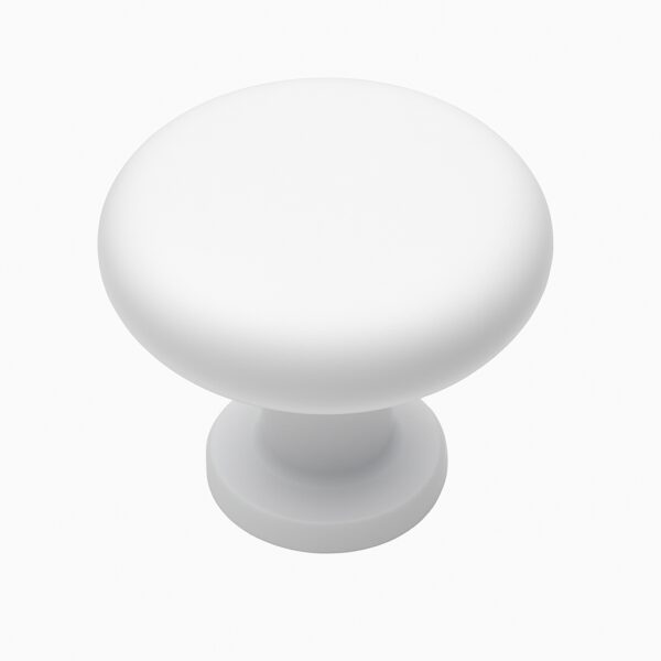 ΠΟΜΟΛΟ ΣΤΡΟΓΓΥΛΟ FINETTO ART.9095 Φ-30ΜΜ ΛΕΥΚΟ ΜΑΤ