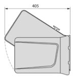 ΑΥΤΟΜΑΤΟ ΔΟΧΕΙΟ ΑΠΟΡΡΙΜΑΤΩΝ EMUCA 8199123 15L ΠΛΑΣΤΙΚΟ ΑΝΘΡΑΚΙ