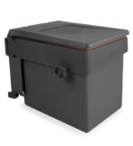 ΑΥΤΟΜΑΤΟ ΔΟΧΕΙΟ ΑΠΟΡΡΙΜΑΤΩΝ EMUCA 8199123 15L ΠΛΑΣΤΙΚΟ ΑΝΘΡΑΚΙ