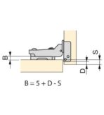 ΜΕΝΤΕΣΕΣ EMUCA ΚΟΥΜΠΩΤΟΣ ΓΟΝΑΤΟ INOX ΜΕ ΤΑΚΑΚΙ ΔΙΠΛΗ ΡΥΘΜΙΣΗ