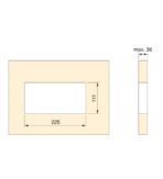 ΠΡΙΖΑ ΡΕΥΜΑΤΟΣ ΓΡΑΦΕΙΟΥ EMUCA ATOM 26 5039925 ME 2 ΣΟΥΚΟ, 1 USB, 1 HDMI, 1 USB-C & 1 RJ45 ΑΣΗΜΙ