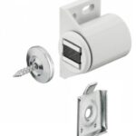 ΜΑΓΝΗΤΗΣ ΕΠΙΠΛΩΝ ΣΤΡΟΓΓΥΛΟΣ HAFELE ΜΕ ΜΕΤΑΛΛΙΚΟ ΑΝΤΙΚΡΥΣΜΑ ΚΑΙ ΡΕΓΟΥΛΑ