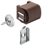 ΜΑΓΝΗΤΗΣ ΕΠΙΠΛΩΝ ΣΤΡΟΓΓΥΛΟΣ HAFELE ΜΕ ΜΕΤΑΛΛΙΚΟ ΑΝΤΙΚΡΥΣΜΑ ΚΑΙ ΡΕΓΟΥΛΑ