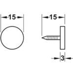 ΜΑΓΝΗΤΗΣ ΕΠΙΠΛΩΝ ΣΤΡΟΓΓΥΛΟΣ HAFELE ΜΕ ΜΕΤΑΛΛΙΚΟ ΑΝΤΙΚΡΥΣΜΑ ΚΑΙ ΡΕΓΟΥΛΑ