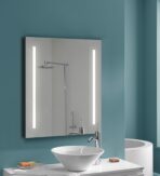 ΚΑΘΡΕΦΤΗΣ ΜΠΑΝΙΟΥ EBIR SAM ΜΕ ΦΩΤΙΣΜΟ LED 800X800MM