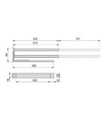 ΠΕΤΣΕΤΟΚΡΕΜΑΣΤΡΑ ΚΟΥΖΙΝΑΣ ΠΤΥΣΣΟΜΕΝΗ 2 ΘΕΣΕΩΝ EMUCA 7054212 310Χ94MM ΛΕΥΚΗ