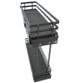 ΒΑΓΟΝΕΤΟ ΜΕ ΦΡΕΝΟ ΜΕ ΜΕΤΑΛΛΙΚΟ ΠΑΤΟ & ΑΝΤΙΟΛΙΣΘΗΤΙΚΟ ΧΑΛΑΚΙ FINETTO ΓΙΑ ΚΟΥΤΙ 15CM ΑΝΘΡΑΚΙ