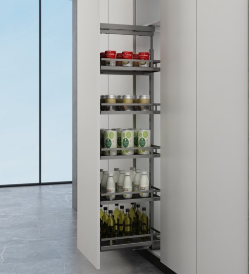 ΤΡΟΦΟΘΗΚΗ ΜΕ ΦΡΕΝΟ ΜΕ ΜΕΤΑΛΛΙΚΟ ΠΑΤΟ & ΑΝΤΙΟΛΙΣΘΗΤΙΚΟ ΧΑΛΑΚΙ FINETTO ΓΙΑ ΚΟΥΤΙ 30CM ΥΨΟΣ: 1570-1870ΜΜ