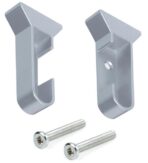 ΣΤΗΡΙΓΜΑ ΠΛΑΙΝΟ- ΟΡΟΦΗΣ ΣΩΛΗΝΑΣ ΝΤΟΥΛΑΠΑΣ ΟΒΑΛ ΓΚΡΙ ΠΛΑΣΤΙΚΟ ΣΕΤ-2ΤΜΧ EMUCA 7101025