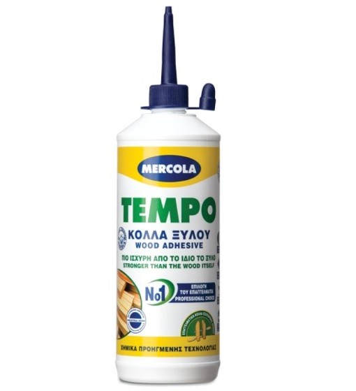 ΚΟΛΛΑ ΞΥΛΟΥ MERCOLA TEMPO PVA D2 ΛΕΥΚΗ