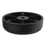 ΠΟΔΙ ΕΠΙΠΛΟΥ ΣΤΡΟΓΓΥΛΟ LEON Φ45Χ15ΜΜ ΜΑΥΡΟ