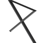 ΠΟΔΙ ΣΤΑΥΡΩΤΟ ΧΙΑΣΤΗ ΤΡΑΠΕΖΙΟΥ-ΝΗΣΙΔΑΣ FINETTO 710Χ580ΜM ΜΕ ΡΕΓΟΥΛΑΤΟΡΟΥΣ