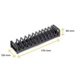 ΘΗΚΗ ΓΙΑ ΠΙΑΤΑ EMUCA ORDERBOX 3069435 120X470MM ΑΝΘΡΑΚΙ