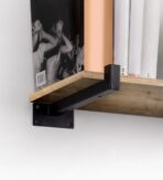 ΓΩΝΙΕΣ ΣΤΗΡΙΞΗΣ ΡΑΦΙΟΥ ΣΕΤ-2 ΤΕΜΑΧΙΩΝ EMUCA ΔΙΑΚΟΣΜΗΤΙΚΕΣ