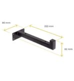 ΓΩΝΙΕΣ ΣΤΗΡΙΞΗΣ ΡΑΦΙΟΥ ΣΕΤ-2 ΤΕΜΑΧΙΩΝ EMUCA ΔΙΑΚΟΣΜΗΤΙΚΕΣ