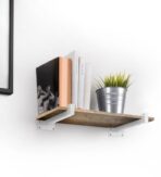 ΓΩΝΙΕΣ ΣΤΗΡΙΞΗΣ ΡΑΦΙΟΥ ΣΕΤ-2 ΤΕΜΑΧΙΩΝ EMUCA ΔΙΑΚΟΣΜΗΤΙΚΕΣ