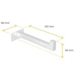 ΓΩΝΙΕΣ ΣΤΗΡΙΞΗΣ ΡΑΦΙΟΥ ΣΕΤ-2 ΤΕΜΑΧΙΩΝ EMUCA ΔΙΑΚΟΣΜΗΤΙΚΕΣ