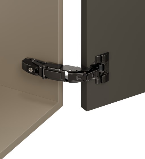 ΜΕΝΤΕΣΕΣ BLUM ΚΟΥΜΠΩΤΟΣ ΜΕ ΦΡΕΝΟ ΓΩΝΙΑΚΟΣ 155 ΜΟΙΡΩΝ ΑΚΡΑΙΟΣ 16ΜΜ ONYX