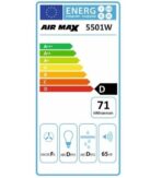 ΑΠΟΡΡΟΦΗΤΗΡΑΣ ΕΛΕΥΘΕΡΟΣ AIRMAX PROFF 550m3/h 600ΜΜ