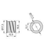 ΦΕΡΑΜΙ & ΒΥΣΜΑ EMUCA ROSTRO ΑΣΗΜΙ