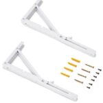 ΓΩΝΙΕΣ ΣΕΤ 2 ΤΕΜΑΧΙΩΝ ΣΠΑΣΤΕΣ ΣΤΗΡΙΞΗΣ ΡΑΦΙΟΥ EMUCA ΛΕΥΚΕΣ