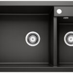 ΝΕΡΟΧΥΤΗΣ ΕΝΘΕΤΟΣ BLANCO METRA 9 ΑΠΟ ΓΡΑΝΙΤΗ 86X50CM