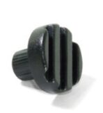 ΠΑΤΙΝΙ ΧΩΝΕΥΤΟ EMUCA 9055817 Φ-17,5ΜΜ ΡΙΓΩΤΟ ΜΑΥΡΟ ΠΛΑΣΤΙΚΟ