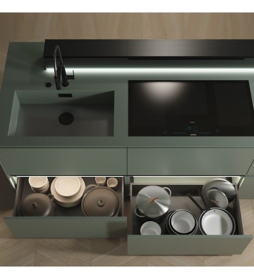 ΣΥΡΤΑΡΙ ΜΕ ΦΡΕΝΟ EMUCA VERTEX 3D 242X500MM ΑΝΘΡΑΚΙ