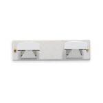 ΚΡΕΜΑΣΤΡΑ ΤΟΙΧΟΥ 2 ΘΕΣΕΩΝ INOFIX 3062 45x192x40MM ΑΣΗΜΙ ΜΕΤΑΛΛΙΚΗ