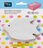 ΑΝΤΙΟΛΙΣΘΗΤΙΚΑ ΠΕΛΜΑΤΑ ΓΙΑ ΤΟ ΜΠΑΝΙΟ ΣΕ ΣΧΗΜΑ ΨΑΡΙΟΥ INOFIX 5302 1x104x88MM ΣΕΤ 12 ΤΕΜΑΧΙΩΝ