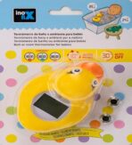 ΘΕΡΜΟΜΕΤΡΟ ΜΠΑΝΙΟΥ ΜΕ ΣΧΗΜΑ ΠΑΠΙΑΣ ΨΗΦΙΑΚΟ INOFIX 5306 62x97x67MM