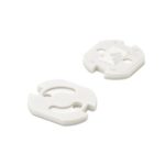 ΠΡΟΣΤΑΤΕΥΤΙΚΟ ΚΑΛΥΜΑ ΠΕΡΙΣΤΡΕΦΟΜΕΝΟ ΓΙΑ ΠΡΙΖΕΣ ΠΛΑΣΤΙΚΟ INOFIX 5400 36x33x4MM ΛΕΥΚΟ ΣΕΤ 6 ΤΕΜΑΧΙΩΝ