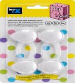 ΠΡΟΣΤΑΤΕΥΤΙΚΗ ΑΣΦΑΛΕΙΑ ΜΕ ΑΥΤΟΚΟΛΛΗΤΟ ΓΙΑ ΝΤΟΥΛΑΠΙΑ & ΣΥΡΤΑΡΙΑ INOFIX 5101 36x107x13MM ΣΕΤ 2 ΤΕΜΑΧΙΩΝ