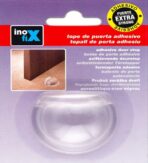 ΣΤΟΠ ΠΟΡΤΑΣ ΗΜΙΣΦΑΙΡΙΚΟ ΠΛΑΣΤΙΚΟ ΑΘΟΡΥΒΟ INOFIX 2050 19x50x43MM ΑΥΤΟΚΟΛΛΗΤΟ