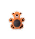 ΣΤΟΠ ΠΟΡΤΑΣ ΤΟΙΧΟΥ ΑΥΤΟΚΟΛΛΗΤΟ INOFIX 2461 63x63x18MM ΣΕ ΣΧΗΜΑ ΑΡΚΟΥΔΑΚΙ