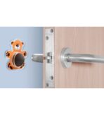 ΣΤΟΠ ΠΟΡΤΑΣ ΤΟΙΧΟΥ ΑΥΤΟΚΟΛΛΗΤΟ INOFIX 2461 63x63x18MM ΣΕ ΣΧΗΜΑ ΑΡΚΟΥΔΑΚΙ