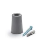 ΣΤΟΠ ΠΟΡΤΑΣ ΔΑΠΕΔΟΥ ΜΕ ΒΙΔΕΣ INOFIX 3047 51x38x38MM ΠΛΑΣΤΙΚΟ