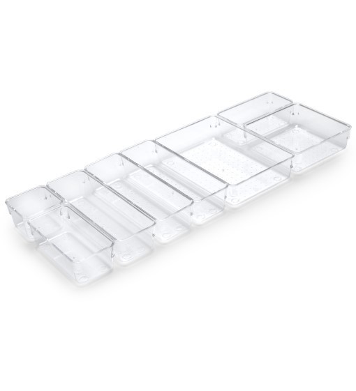 ORGANIZER ΣΕΤ 8 ΤΕΜΑΧΙΩΝ EMUCA 8145420 ΠΛΑΣΤΙΚΟ ΔΙΑΦΑΝΟ