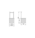 ΘΗΚΗ ΑΝΟΞΕΙΔΩΤΗ ΓΙΑ ΣΩΛΗΝΑ ΚΡΕΜΑΣΜΑΤΟΣ ΠΛΑΚΕ EMUCA 8965035 ΑΝΘΡΑΚΙ