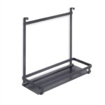 ΡΑΦΑΚΙ ΣΧΑΡΑ ΣΚΕΥΩΝ ΓΙΑ ΣΩΛΗΝΑ ΚΡΕΜΑΣΜΑΤΟΣ ΠΛΑΚΕ EMUCA 8964635 ΑΝΘΡΑΚΙ