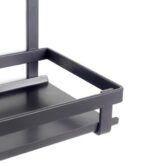 ΡΑΦΑΚΙ ΣΧΑΡΑ ΣΚΕΥΩΝ ΓΙΑ ΣΩΛΗΝΑ ΚΡΕΜΑΣΜΑΤΟΣ ΠΛΑΚΕ EMUCA 8964635 ΑΝΘΡΑΚΙ