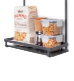 ΡΑΦΑΚΙ ΣΧΑΡΑ ΣΚΕΥΩΝ ΓΙΑ ΣΩΛΗΝΑ ΚΡΕΜΑΣΜΑΤΟΣ ΠΛΑΚΕ EMUCA 8964635 ΑΝΘΡΑΚΙ