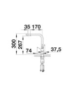 ΜΠΑΤΑΡΙΑ ΚΟΥΖΙΝΑΣ BLANCO FONTAS 2 FILTER