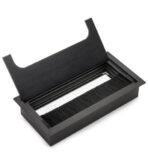 ΤΑΠΑ ΚΑΛΩΔΙΩΝ ΜΕ ΤΡΙΧΑ EMUCA ΜΑΚΡΟΣΤΕΝΗ 159Χ80ΜΜ ΑΛΟΥΜΙΝΙΟΥ