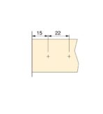 ΒΑΣΗ ΣΕΤ ΓΙΑ PUSH LATCH ΚΟΝΤΟ EMUCA 2005021