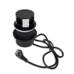 ΠΡΙΖΑ ΡΕΥΜΑΤΟΣ ΑΝΑΔΥΟΜΕΝΗ EMUCA PUSH 100 5221214 ME 3 ΣΟΥΚΟ, 1 USB-A & 1 USB-C ΜΑΥΡΗ