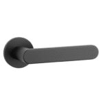 ΠΟΜΟΛΟ ΠΟΡΤΑΣ ΜΕ ΡΟΖΕΤΑ FINETTO ΑRT.801813 ΜΑΥΡΟ ΜΑΤ